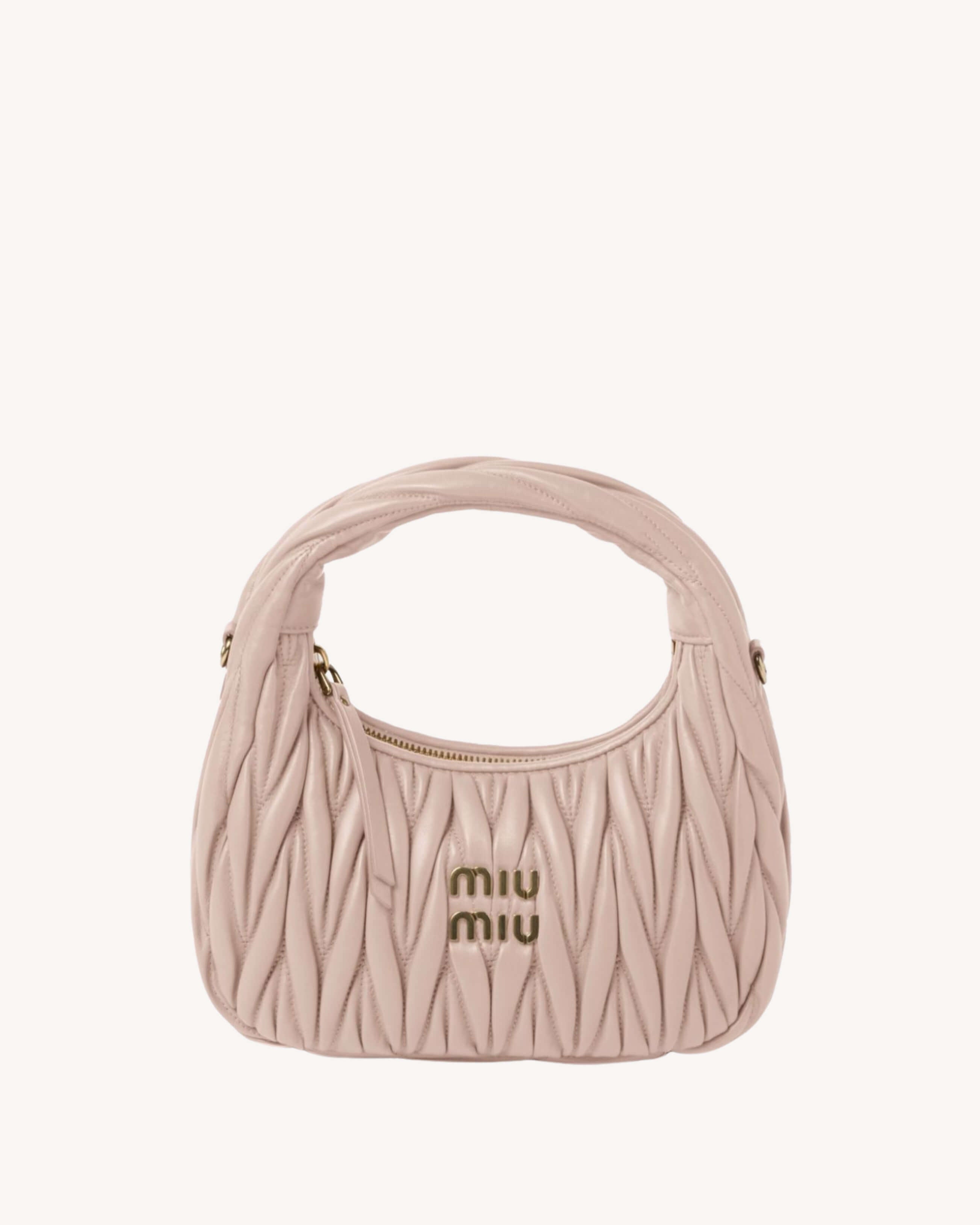 Miu Miu "Wander Matelassé" Shoulder Bag