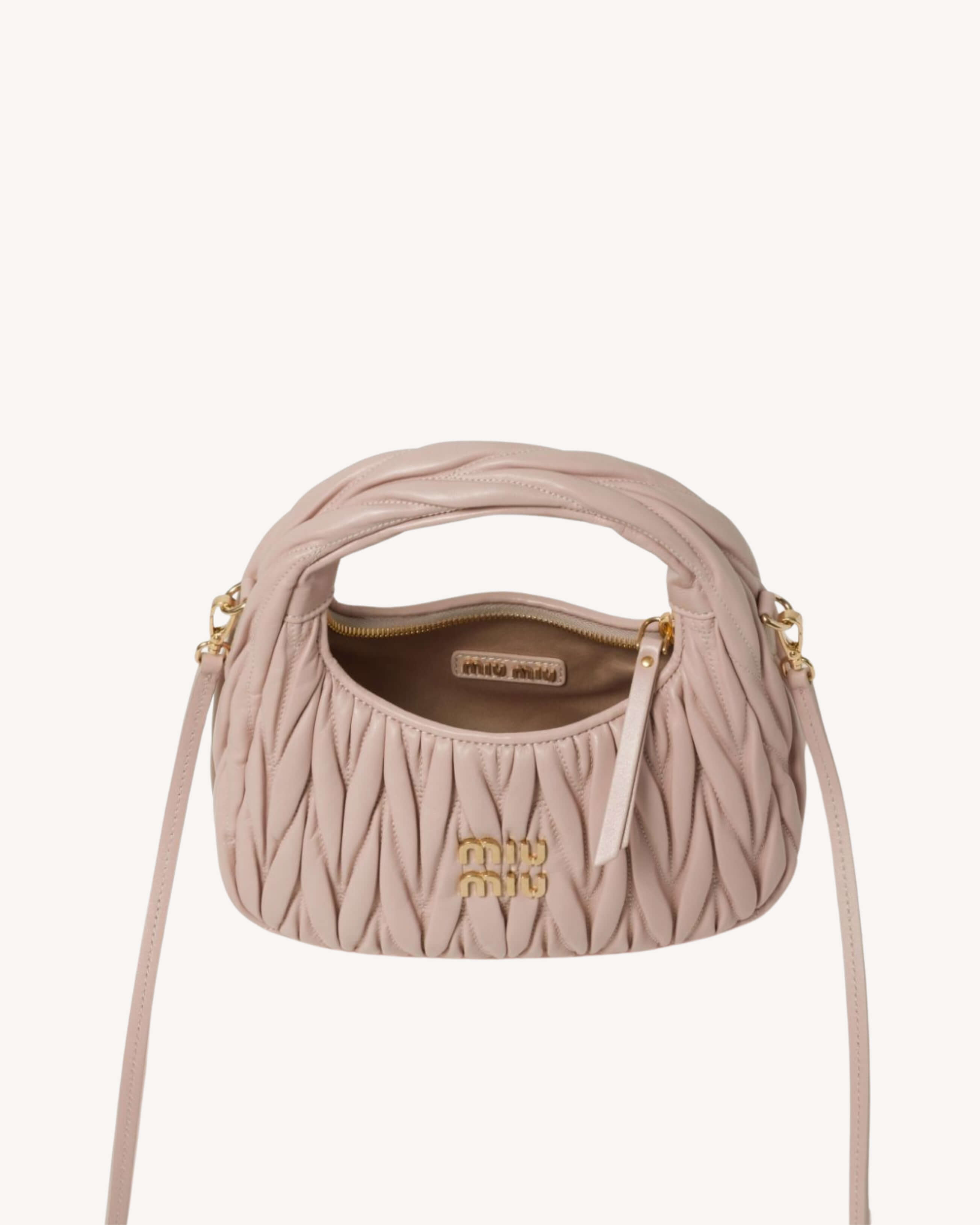 Miu Miu "Wander Matelassé" Shoulder Bag