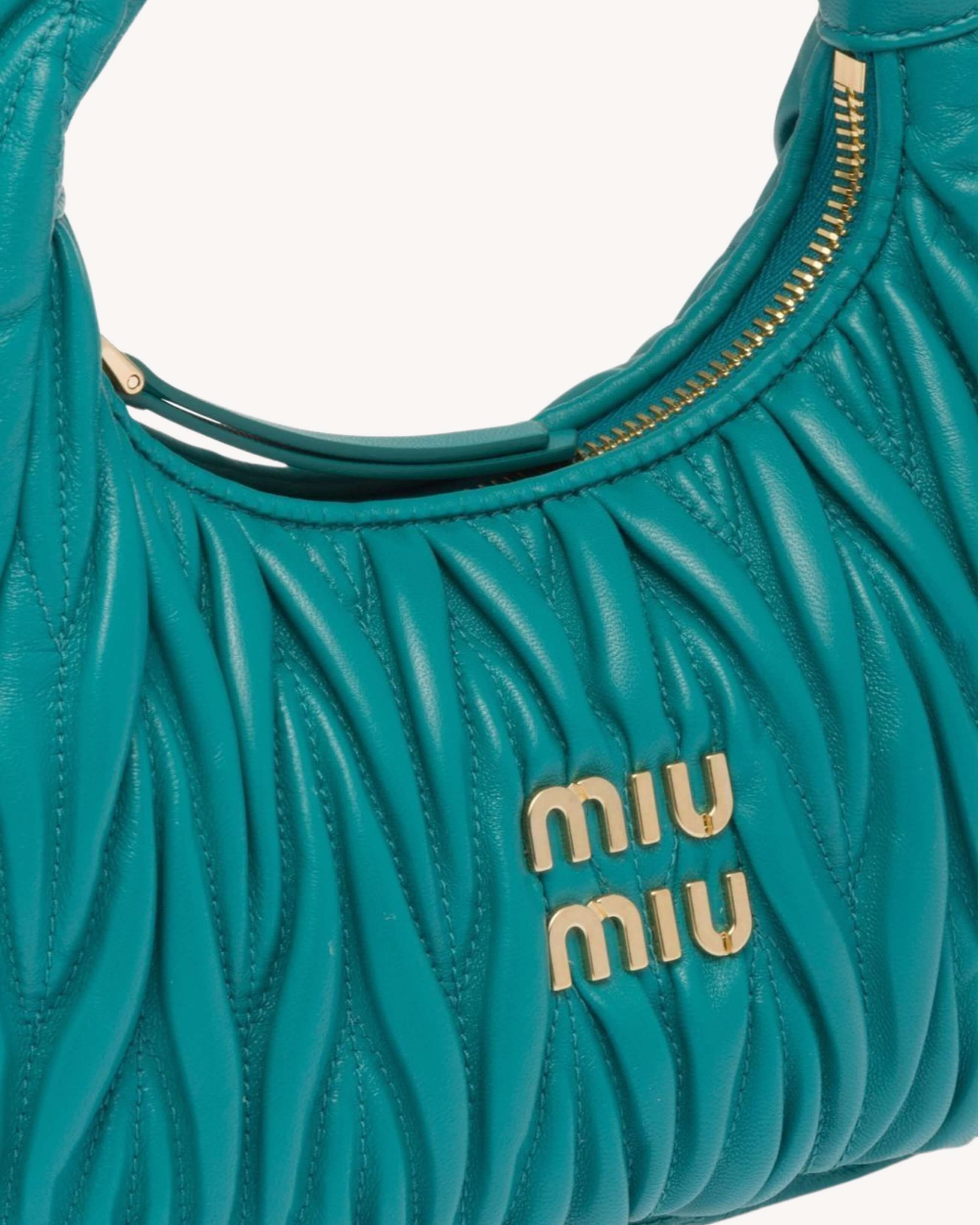 Miu Miu "Wander Matelassé" Shoulder Bag