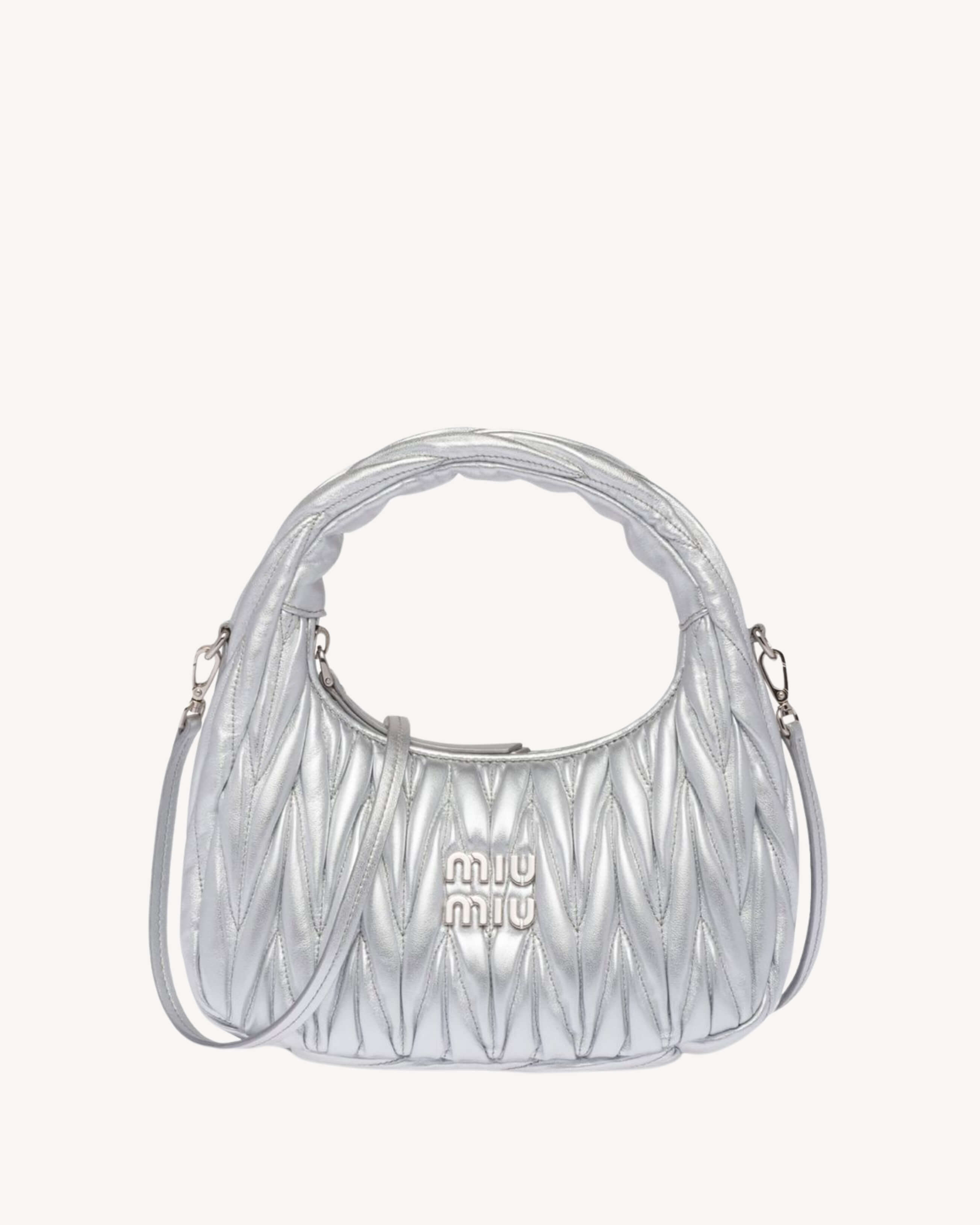 Miu Miu "Wander Matelassé" Shoulder Bag