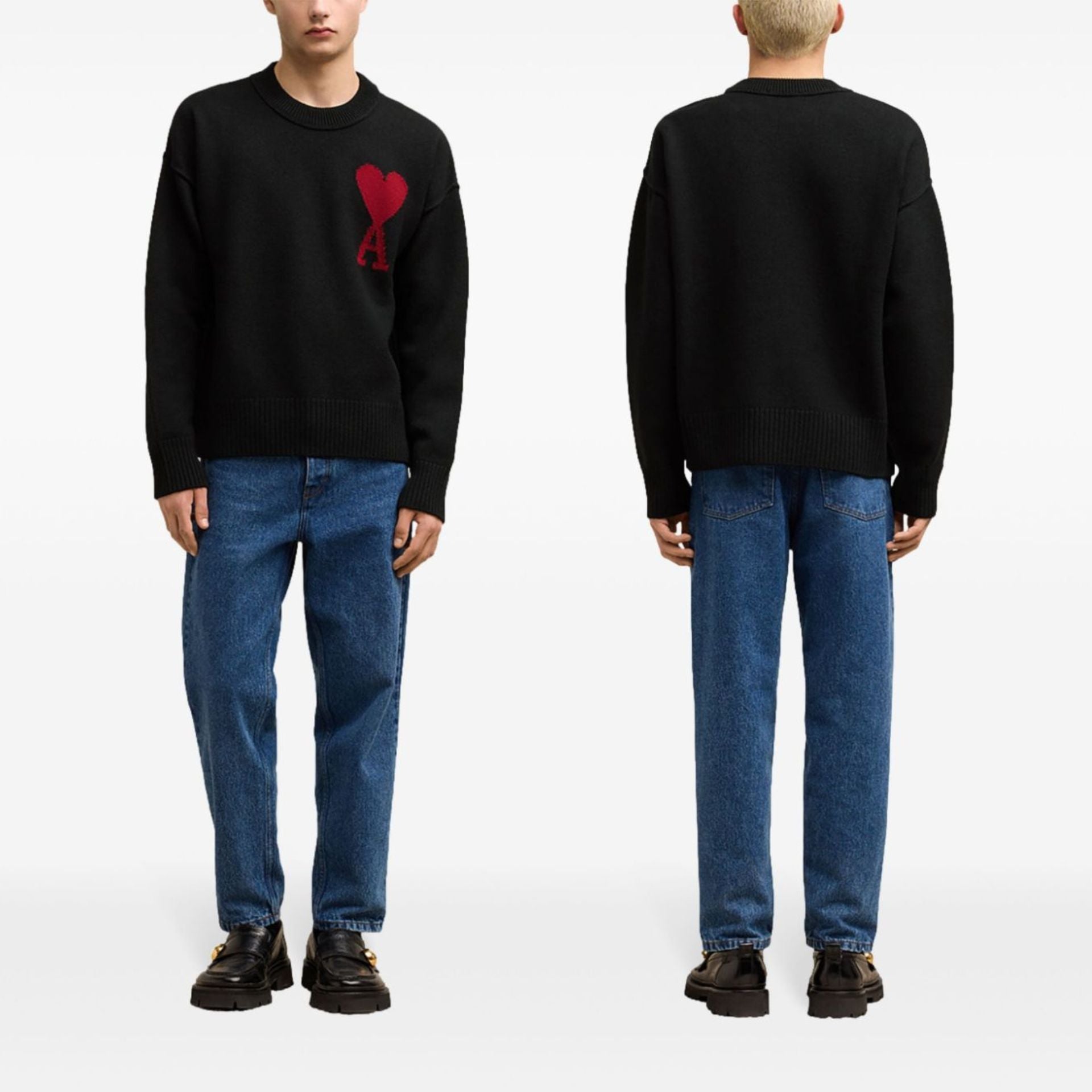 Ami Paris Crew Neck Sweater